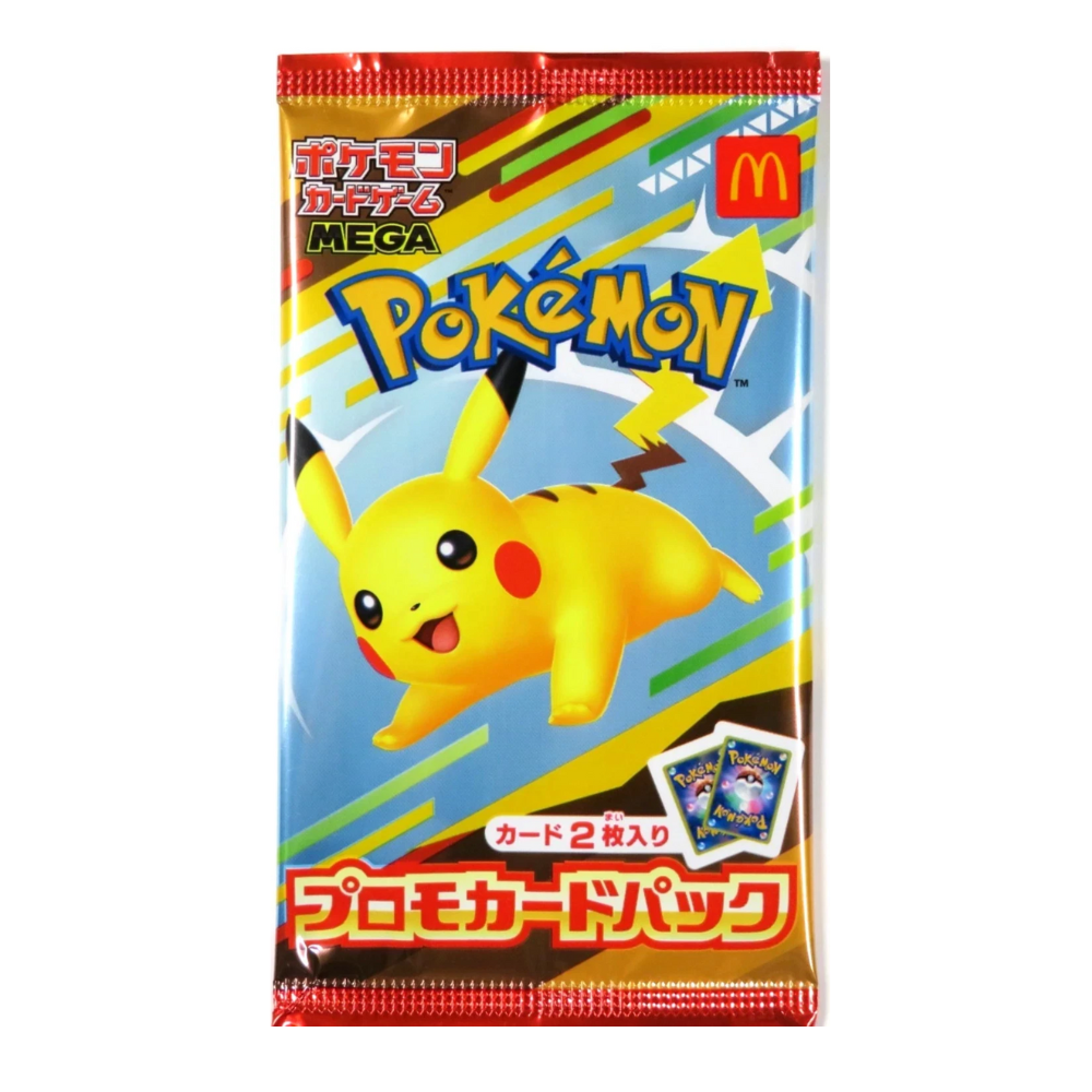 Promo Pack Pokémon MEGA Mac Donalds 2025