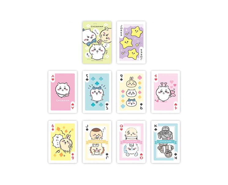 Chiikawa Playing Cards