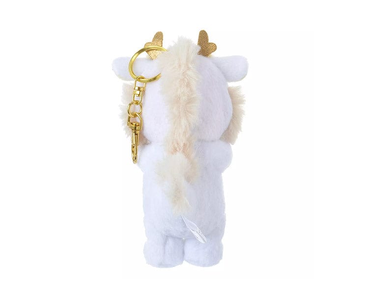 Disney Year of Dragon White Winnie-the-Pooh Plush Keychain