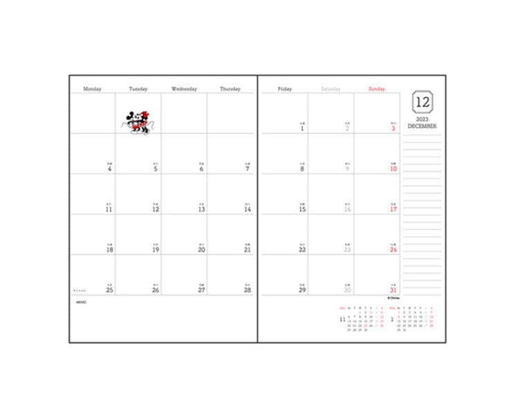 Disney Minnie 2024 B6 Planner