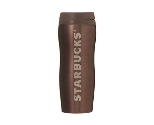 Starbucks New Year 2024 Curved Brown Bottle