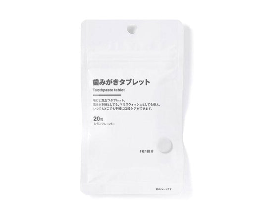 Muji Toothpaste Tablet