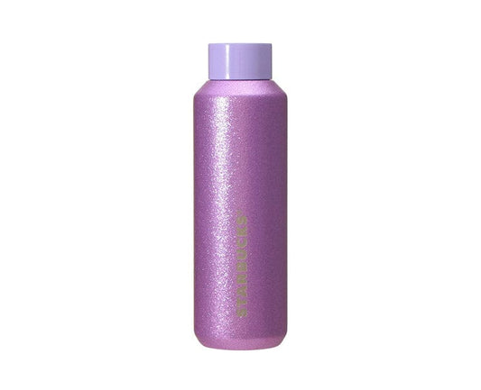 Starbucks Japan Holiday 2023 Purple Glitter Bottle