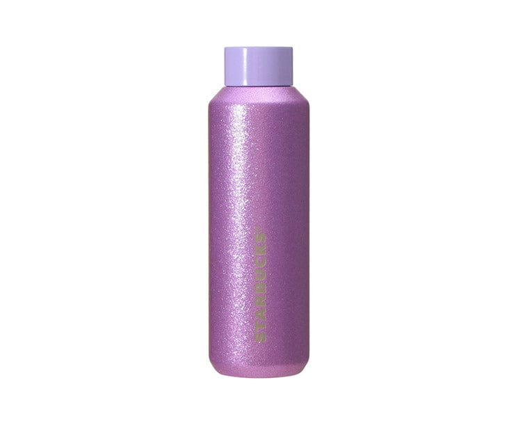 Starbucks Japan Holiday 2023 Purple Glitter Bottle