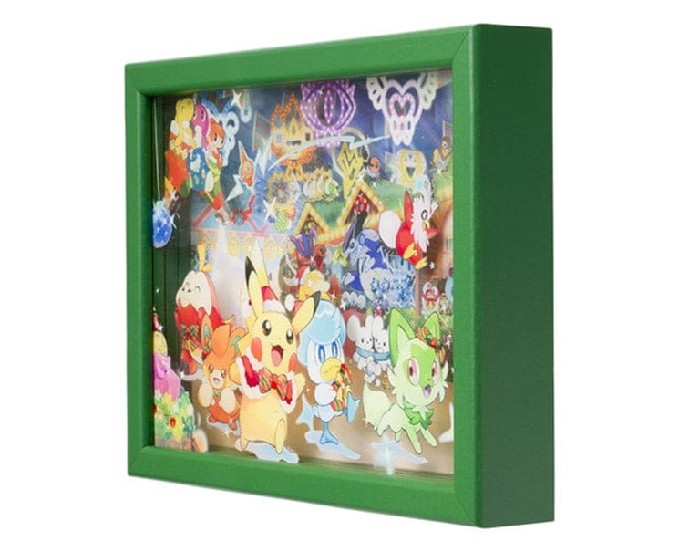 Pokemon Paldea's Christmas Market Framed Acrylic Art