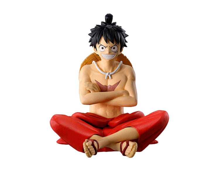 One Piece Luffy Or Yamato Sitting Figures Gachapon