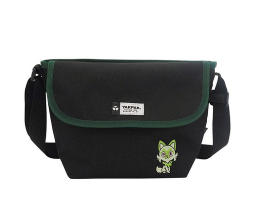 Yakpak X Pokemon Sprigatito Messenger Bag