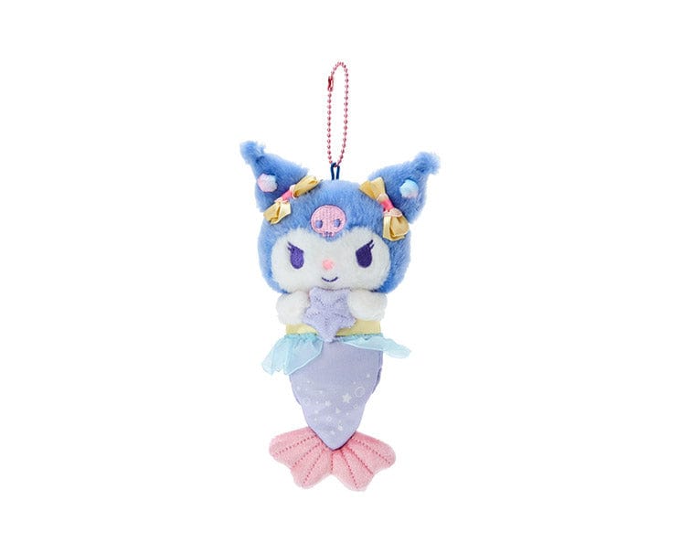 Sanrio Kuromi Mermaid Keychain Plush