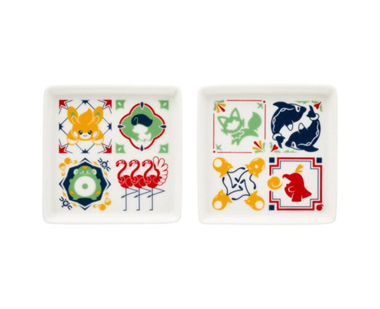 Pokemon Paldea Tile Mini Plate (Set Of 2)