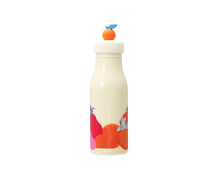 Starbucks Japan 3D Orange Logo Bottle