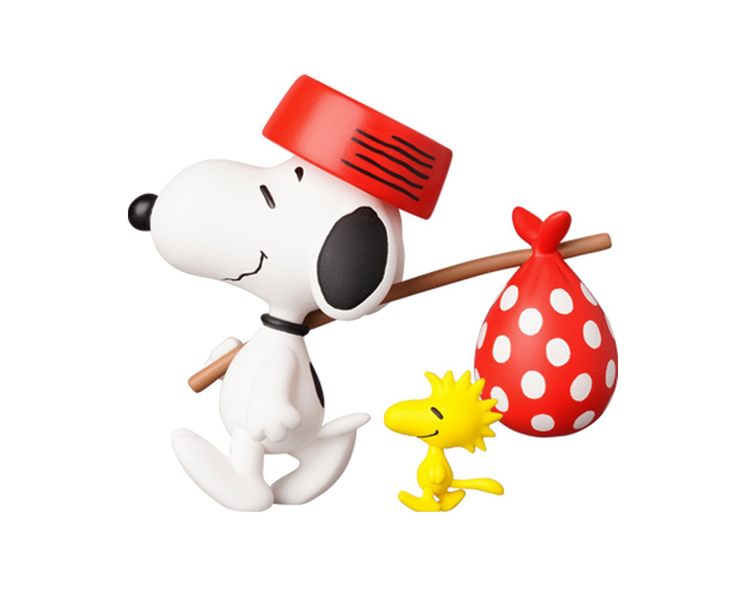 Medicom Toy Peanuts Friendship Figures Snoopy and Woodstock