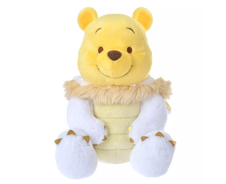 Disney Year of Dragon White Winnie-the-Pooh Plush (S)