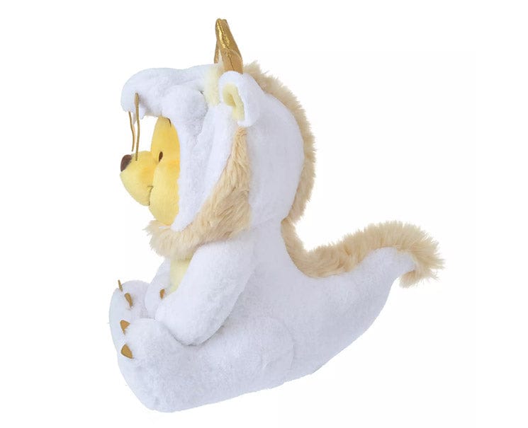 Disney Year of Dragon White Winnie-the-Pooh Plush (S)