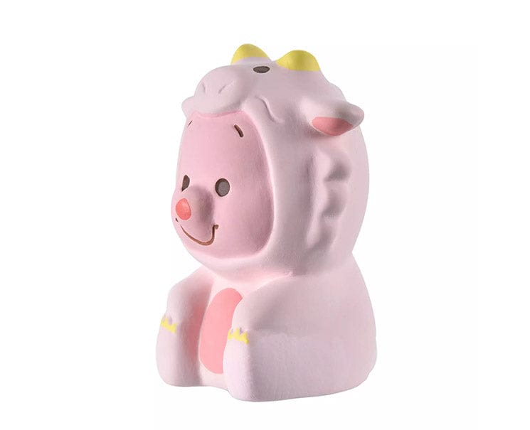 Disney Year of Dragon Pink Piglet Okimono Figure