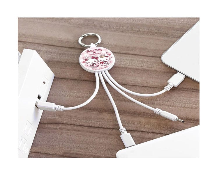 Sanrio Dolly Mix Collection Multi Charging Cable Hello Kitty