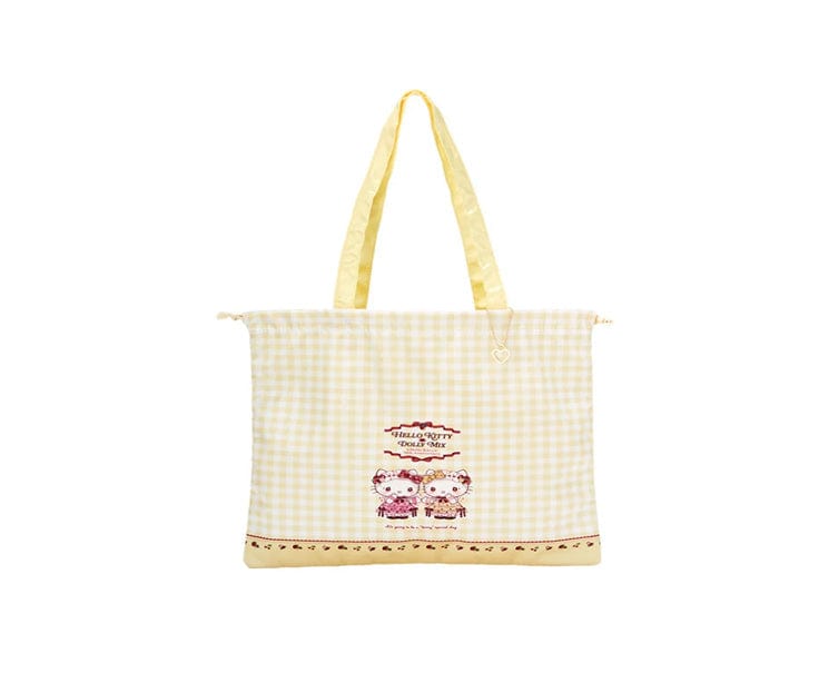 Sanrio Dolly Mix Collection Drawstring Tote Bag Hello Kitty