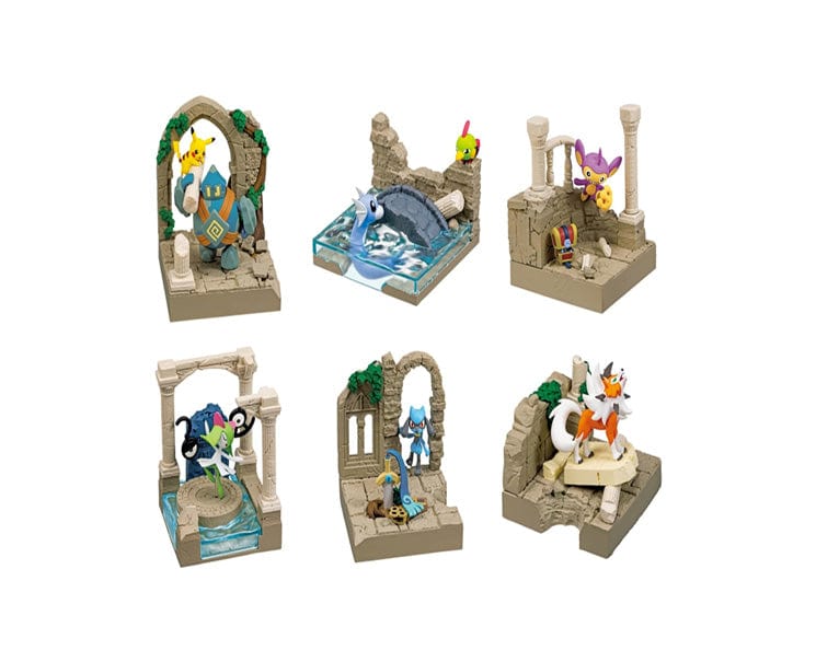 Pokemon Diorama Collection Old Castle Ruins Blind Box