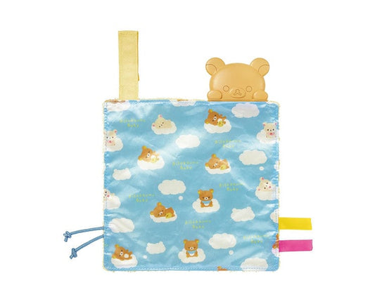 SAN-X Baby Towel With Teething Ring Rilakkuma