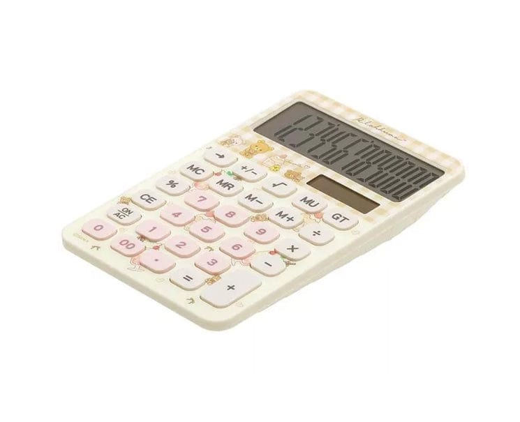 SAN-X Calculator Yellow Rilakkuma