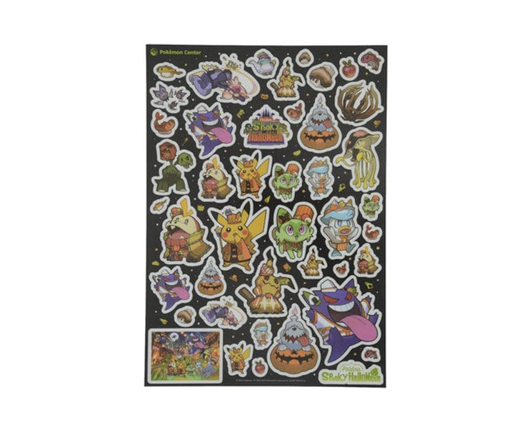 Pokemon Paldea Spooky Halloween Sticker Set