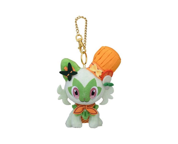 Pokemon Paldea Spooky Halloween Sprigatito Mascot